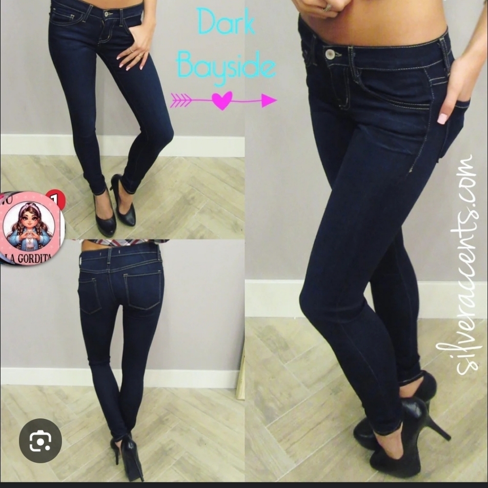 Flying Monkey Blue Skinny Jeans Modern Fit